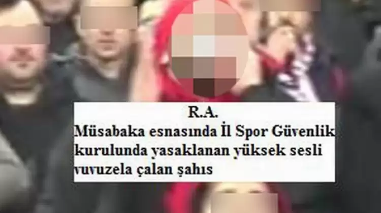 Galatasaray maçında vuvuzela çalmaları pahalıya patladı!