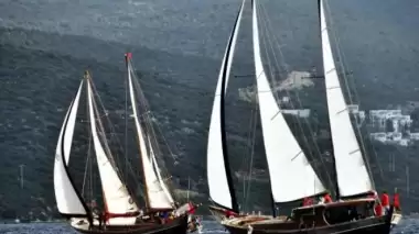 Yelken yarışlarına rüzgar engeli!