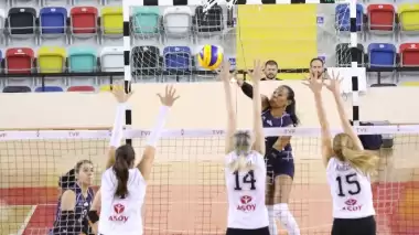 Beylikdüzü Voleybol İhtisas, İlbank'a set vermedi