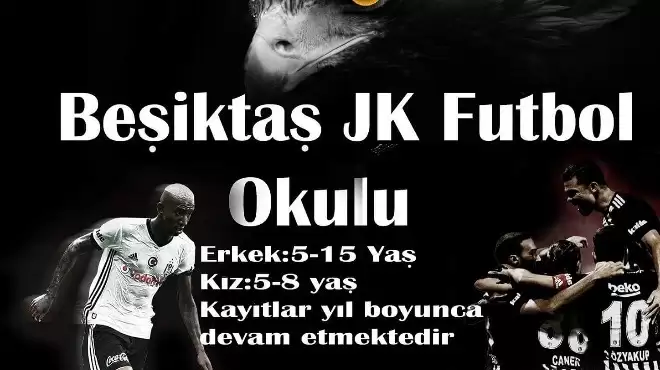 5-15 yaş arası yeni - Beşiktaş jk Gaziantep Futbol Okulu