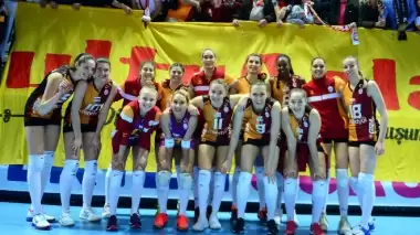 Galatasaray, Halkbank ile seriyi eşitledi