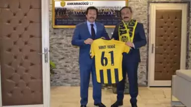 Ankara İl Emniyet Müdürü Yılmaz'dan Ankaragücü'ne ziyaret