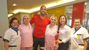 Göztepeli futbolculardan 8 Mart mesajı