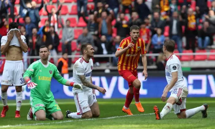 Kayserispor 3 attı, 3 aldı!