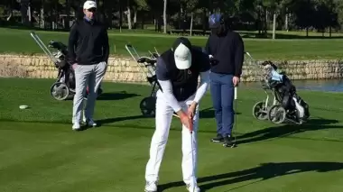 Antalya'da golf heyecanı! 29 sporcu...