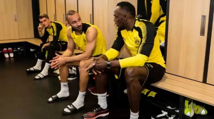 Usain Bolt, Dortmund idmanında! Nuri Şahin: 'Kulüp için..."