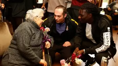 Galatasaray'da anlamlı ziyaret