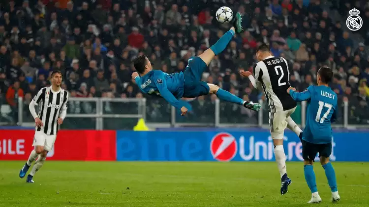 Real Madrid deplasmanda Juventus'u gole boğdu! Ronaldo tarihe geçti...