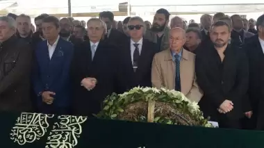 Turgay Kıran'ın annesi Melahat Kıran son yolculuğuna uğurlandı