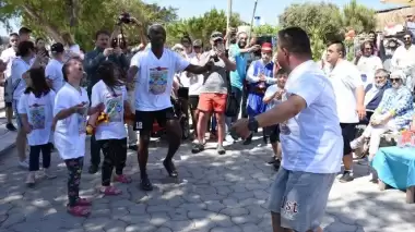 1. Uluslararası Down Plaj Futbol Festivali düzenlendi