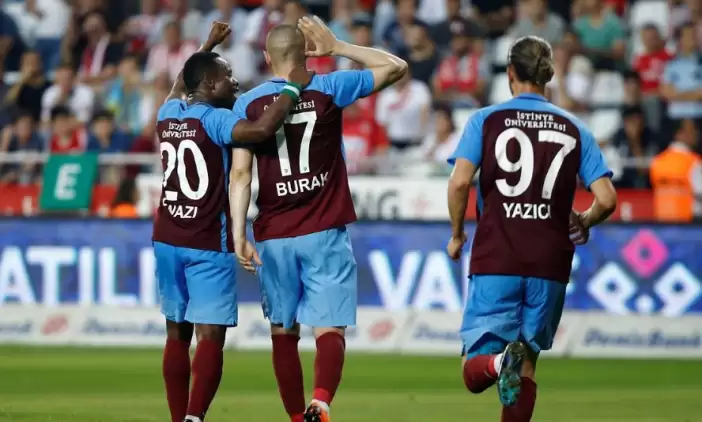 Trabzonspor, Antalyaspor deplasmanında güldü!