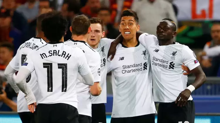 Liverpool'un hücum hattı tarih yazdı! Firmino, Mane, Salah...