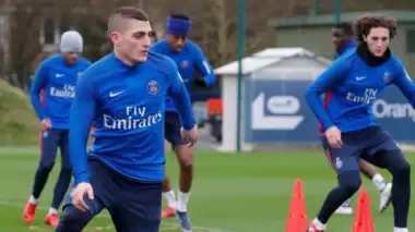 PSG'de Marco Verratti'nin testi pozitif