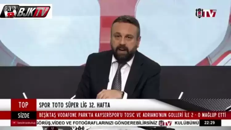 BJK TV'de flaş sözler! Fenerbahçe-Bursaspor maçı...