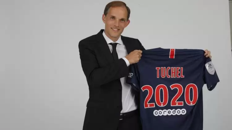 PSG, yeni teknik direktörü Tuchel'i basına tanıttı!