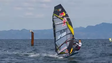 Rüzgar sörfünde dünya ikinciliği!