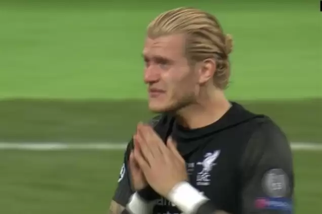 Loris Karius'un sosyal medyayı salladı: 'Gözyaşlarını bile tutamadı'