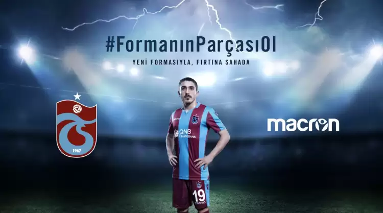 Trabzonspor'un 2018/2019 sezonu iç saha forması tanıtıldı