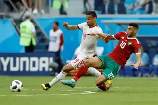 İran, Fas'ı tek golle devirdi!