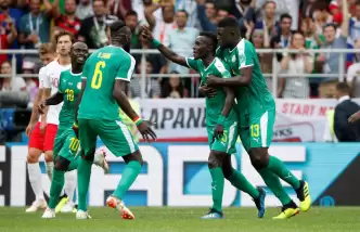 Senegal ile Kolombiya, ilk resmi maçlarında