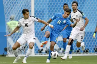 Brezilya, Kosta Rika'yı son dakika golleriyle geçti!