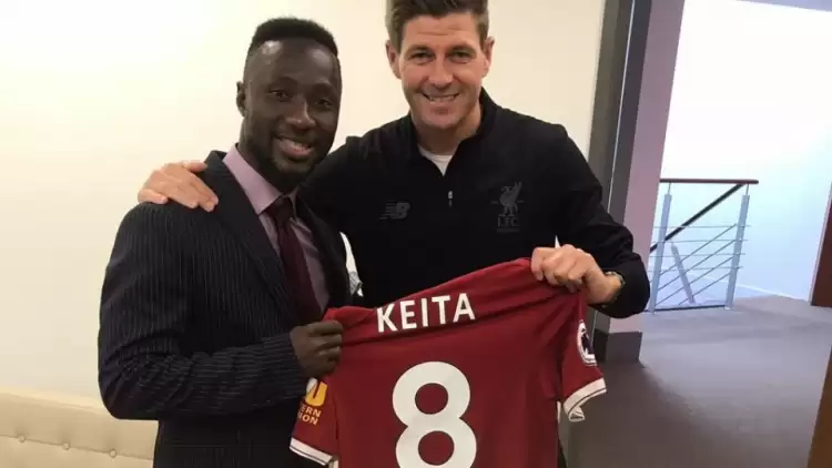 Keita'ya 8 numaralı formayı Gerrard takdim etti!