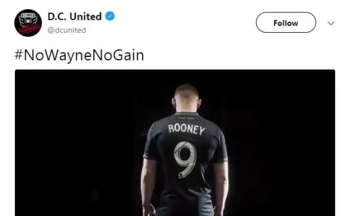 DC United Wayne Rooney'i resmen açıkladı