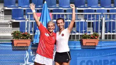 Teniste 2018 Akdeniz Oyunları'na damga vurduk!