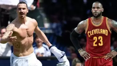 Zlatan'dan LeBron James'e: 'Los Angeles'ın artık bir Tanrısı bir de Kral'ı var.'