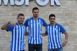 Erzurumspor yeni transferleri ile sözleşme imzaladı! Sehic, Özer Hurmacı, Emrah Başsan, Gilles Sunu...