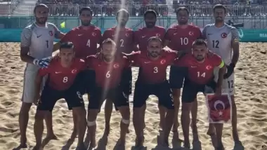 Plaj futbolunda İtalya'ya da kaybettik!