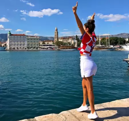 Instagram fenomeni Jen Selter'den Hırvatistan'a destek!