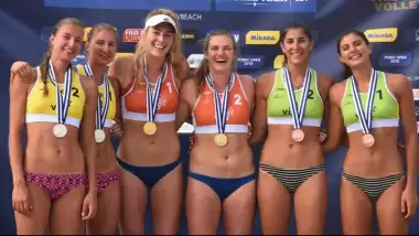 Plaj voleybolu tarihinde ilk! 