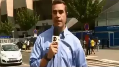 Video - Canlı yayında Neymar taklidi