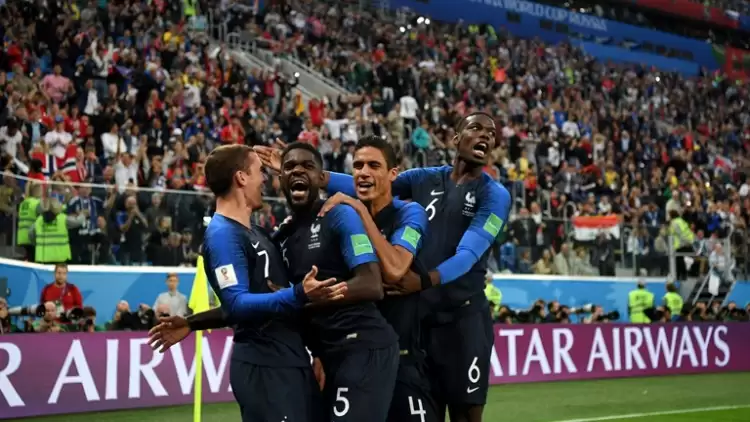 Belçika'yı mağlup eden Fransa, 2018 FIFA Dünya Kupası'nda finale yükseldi!