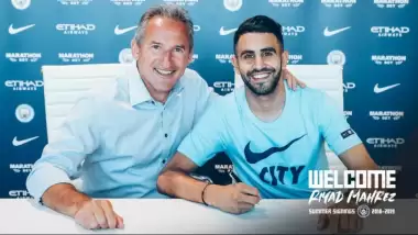 Riyad Mahrez, Manchester City'de!