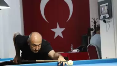 Kütahya'da özel bilardo turnuvası sona erdi