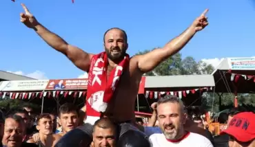 Son başpehlivan Antalya'ya doğru yola çıkmaya hazırlanıyor