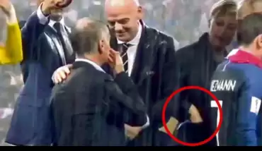 Madalyayı cebine atan kadının kim olduğu belli oldu