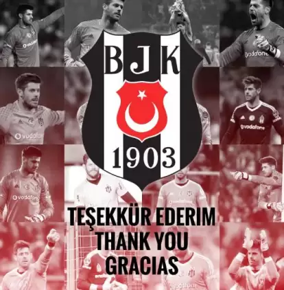 Fabri'den Beşiktaş'a teşekkür mesajı