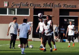 Beşiktaş uzun bir aradan sonra ilk kez Fulya'da çalıştı! B36 Torshavn maçı öncesi...
