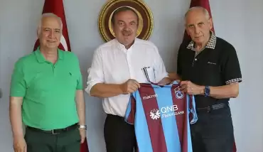 MHK Başkanı Yusuf Namoğlu Trabzonspor'u ziyaret etti