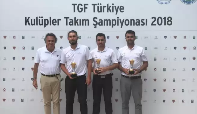 TGF Türkiye Kulüpler Takım Şampiyonası'nda zafer National Golf Kulübü'nün