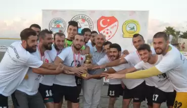 TFF Plaj Futbolu Arsuz etabı tamamlandı