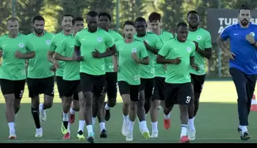 Atiker Konyaspor'da Antalyaspor maçı hazırlıklarını sürdürdü