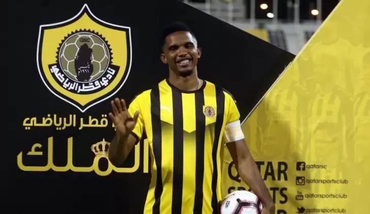 Samuel Eto'o 'nun Qatar Sport kulübünden ne kadar kazanacağı belli oldu