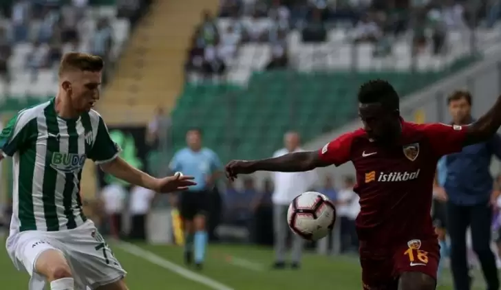 Bursaspor evinde Kayserispor'a diş geçiremedi