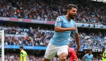Manchester City rakibini sahadan sildi, Aguero coştu
