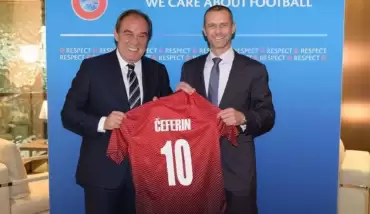 TFF, UEFA Başkanlık seçiminde Ceferin'i destekleyecek!