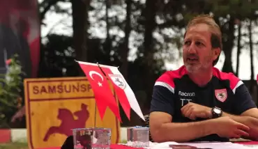 Samsunspor teknik direktörü Taner Taşkın: 'Ligde ses getiren bir takım mutlaka olacağız'